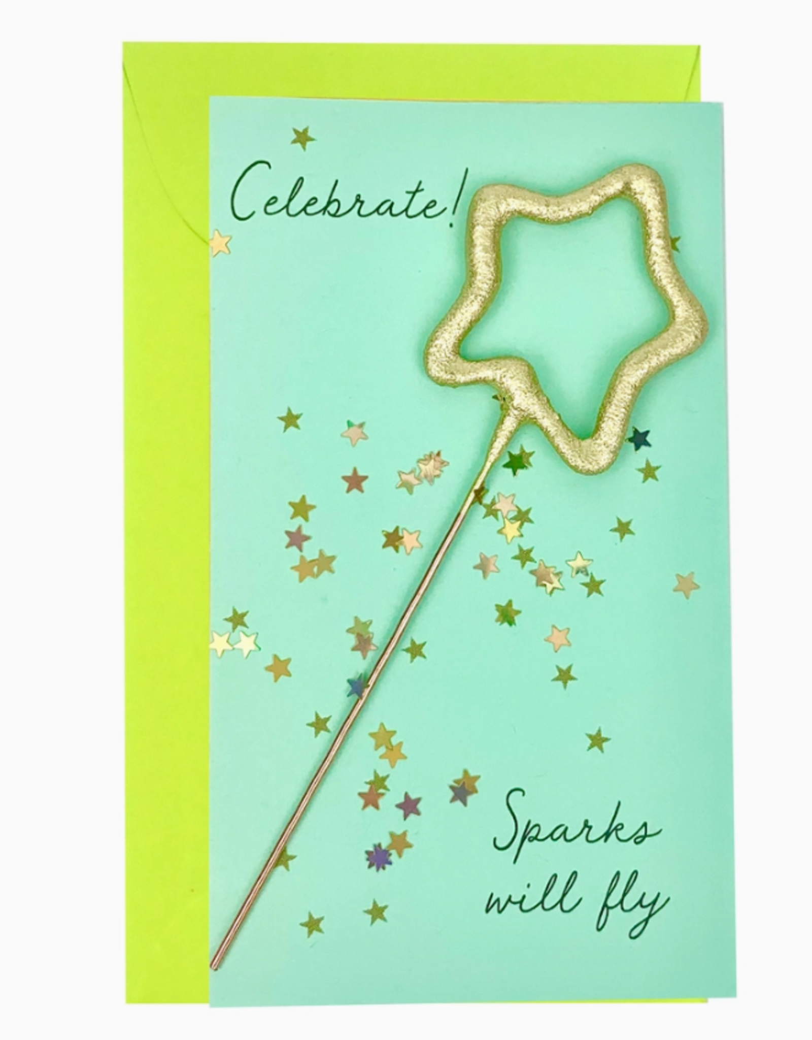 Confetti Sparkler Cards Celebrate!