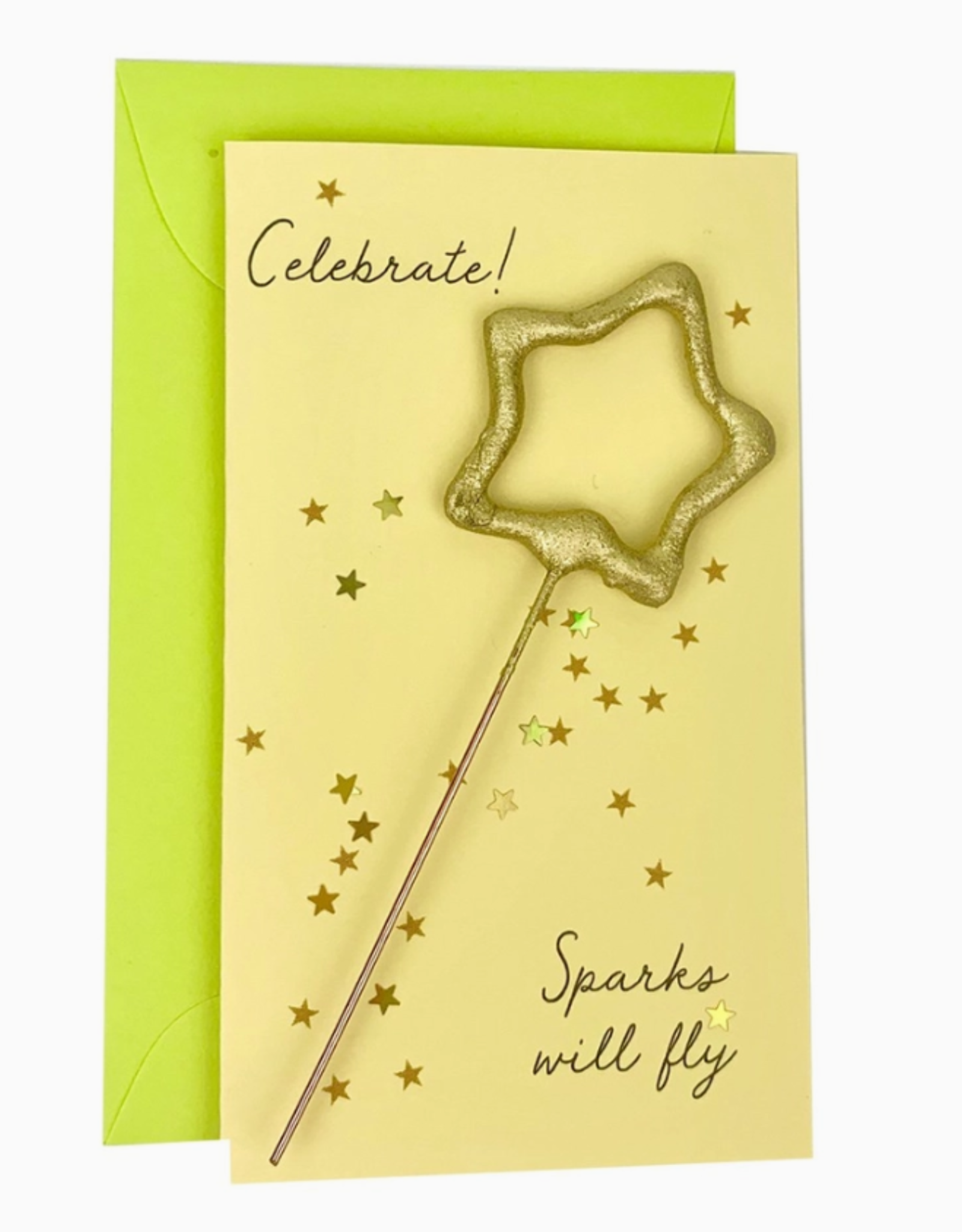 Confetti Sparkler Cards Celebrate!