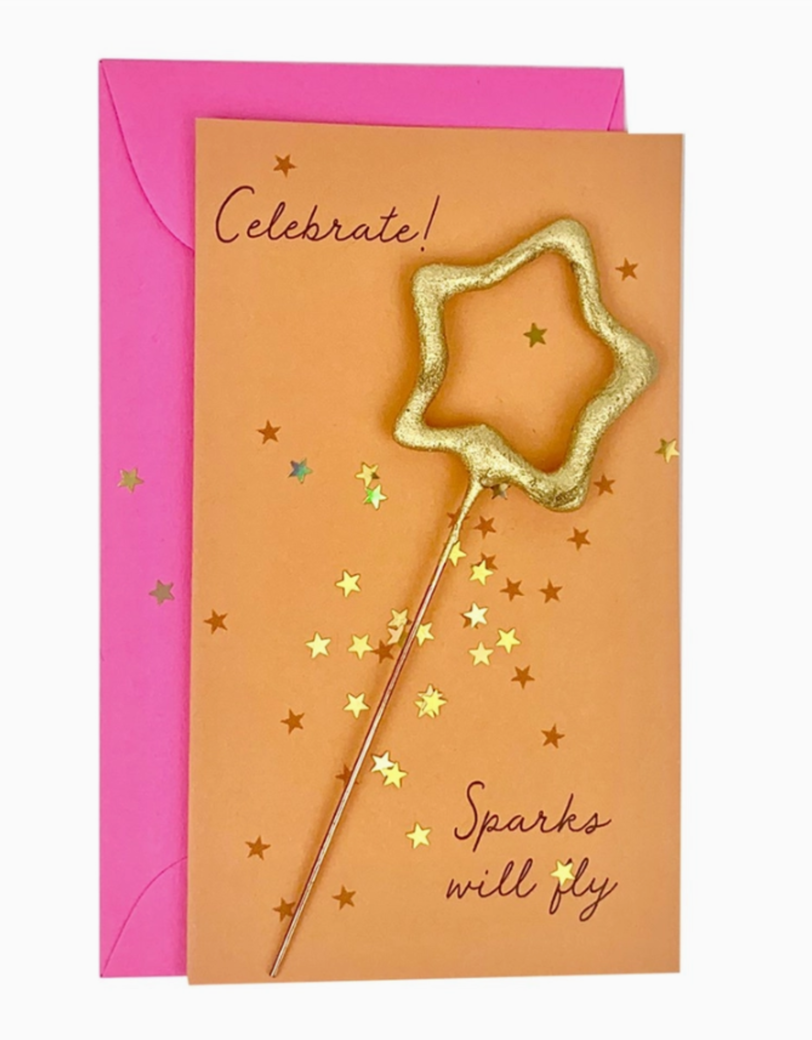 Confetti Sparkler Cards Celebrate!
