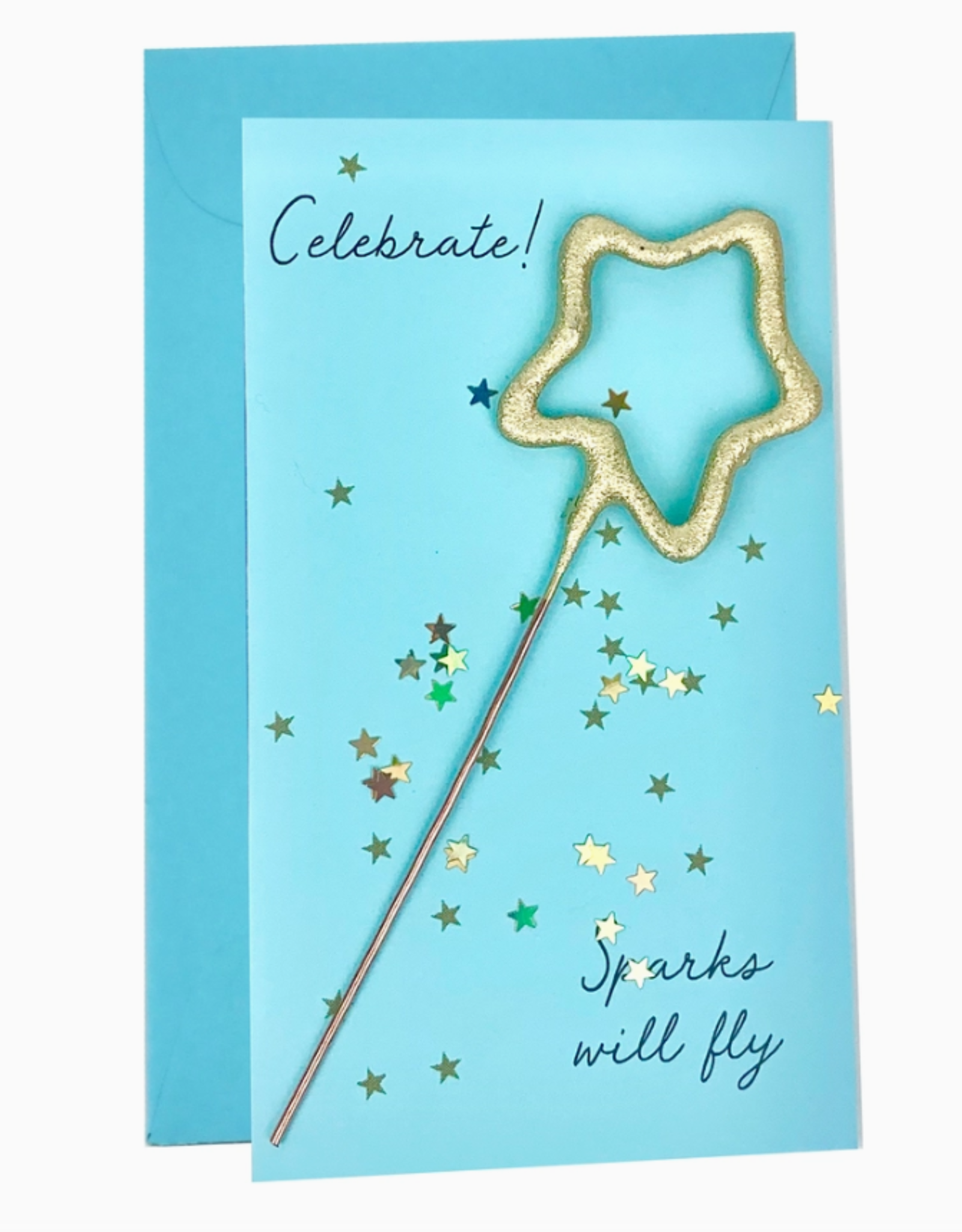 Confetti Sparkler Cards Celebrate!