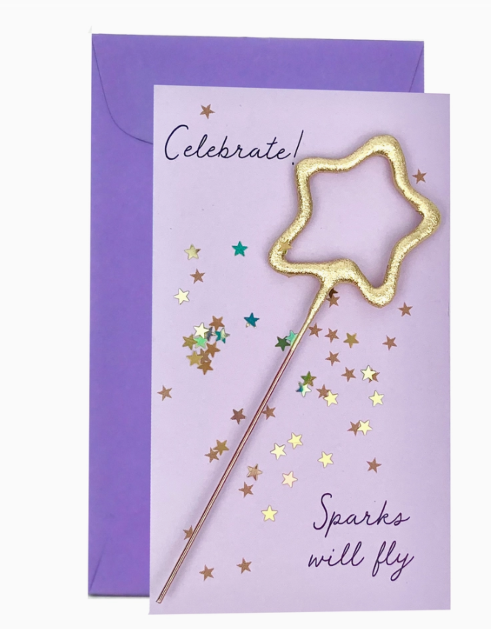 Confetti Sparkler Cards Celebrate!