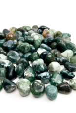 Moss Agate | Tumbled | 15-20mm | India