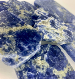 Pelham Grayson Sodalite Slab | Slice | 30-70MM | Brazil