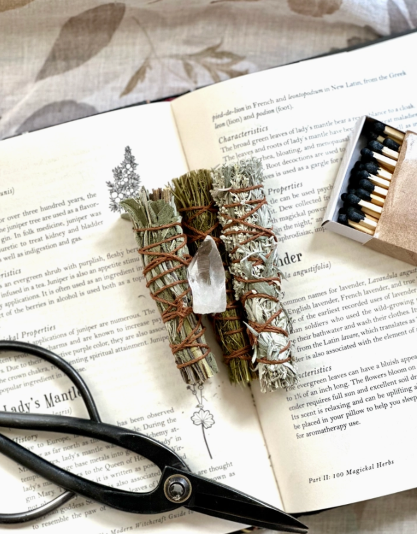 Energy Cleansing Sampler Set - 1.5-3” Quartz Point