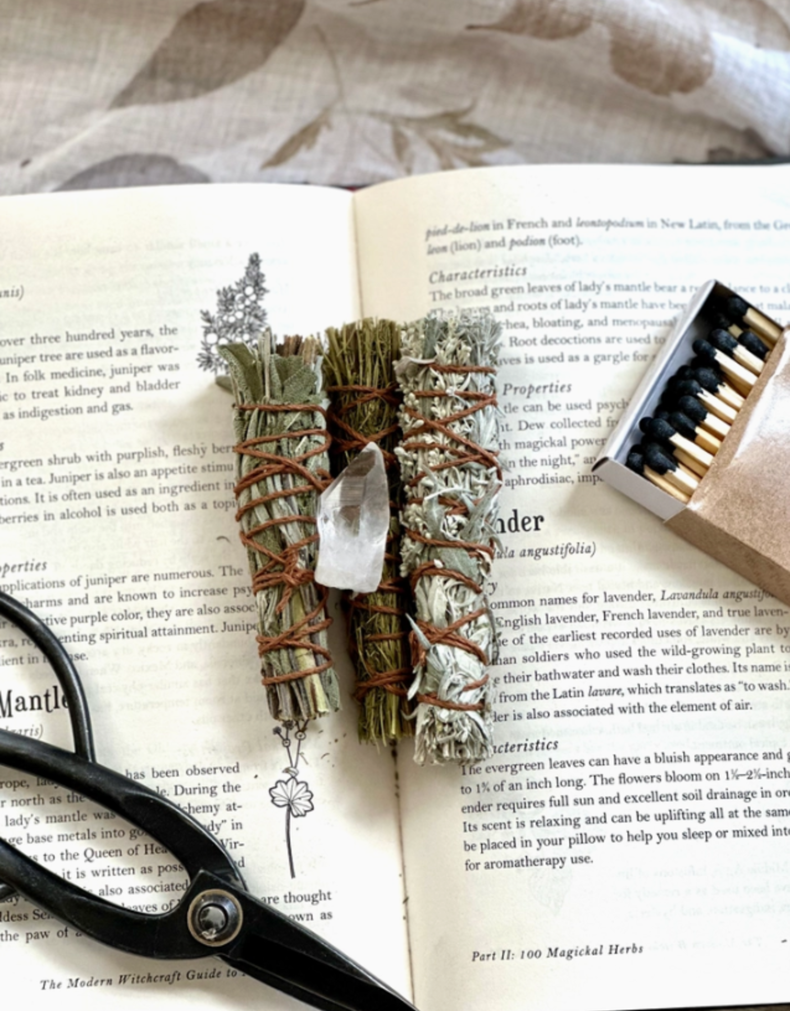 Energy Cleansing Sampler Set - 1.5-3” Quartz Point