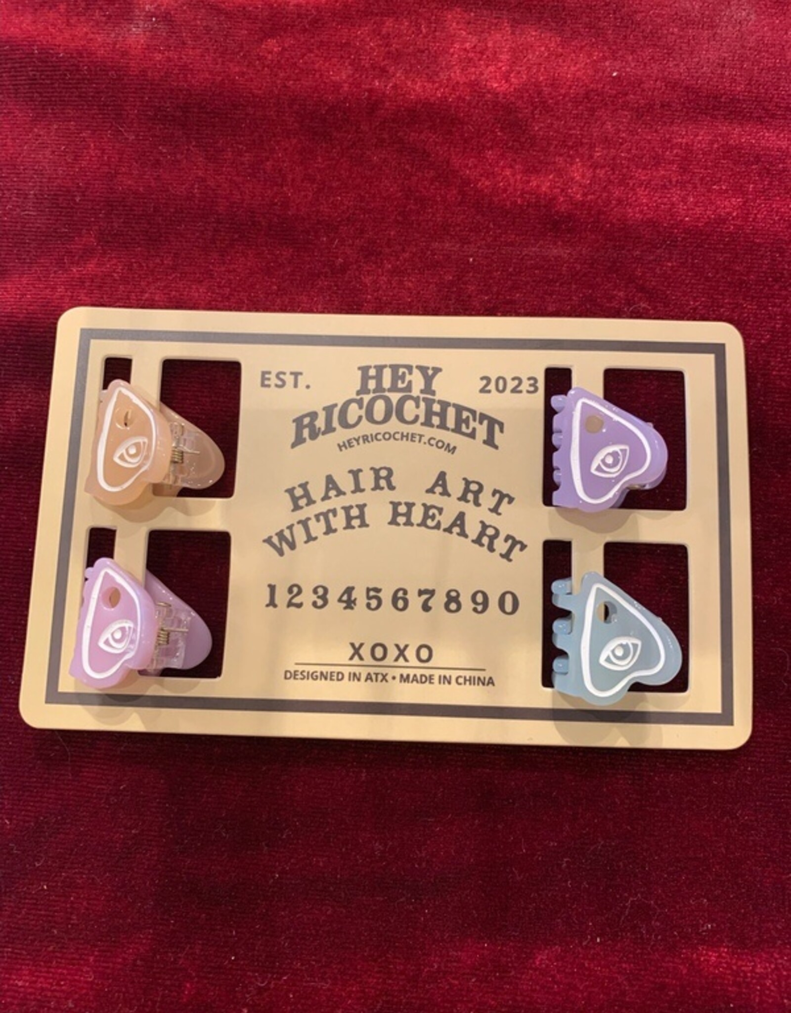 The Tiny Planchette Clip| Set of 4 (all colors)