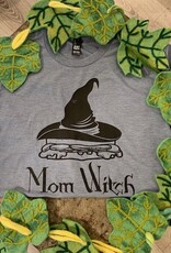 Mom Witch|Flint Blue Heather|
