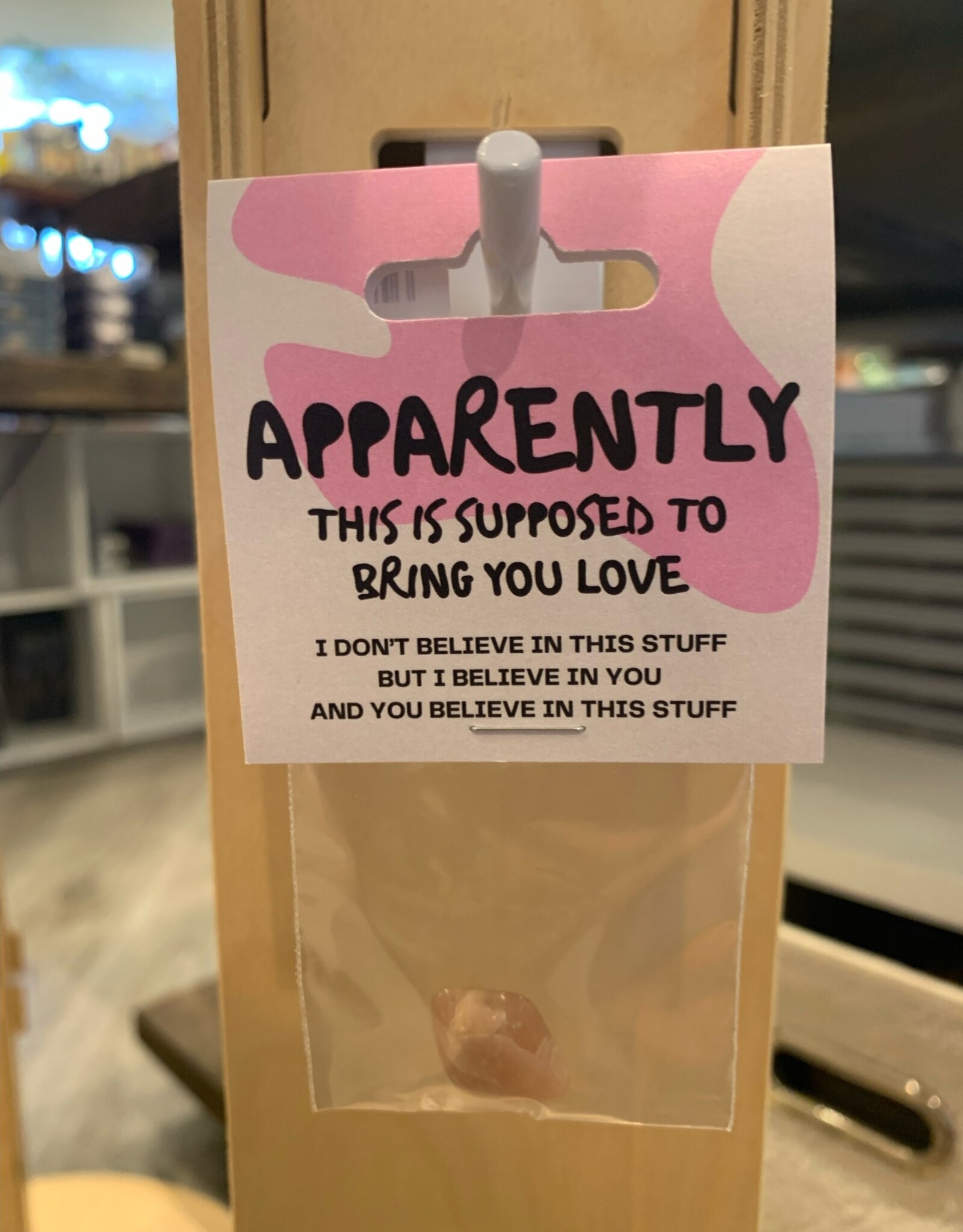 Apparently This Is Supposed To Bring You Love