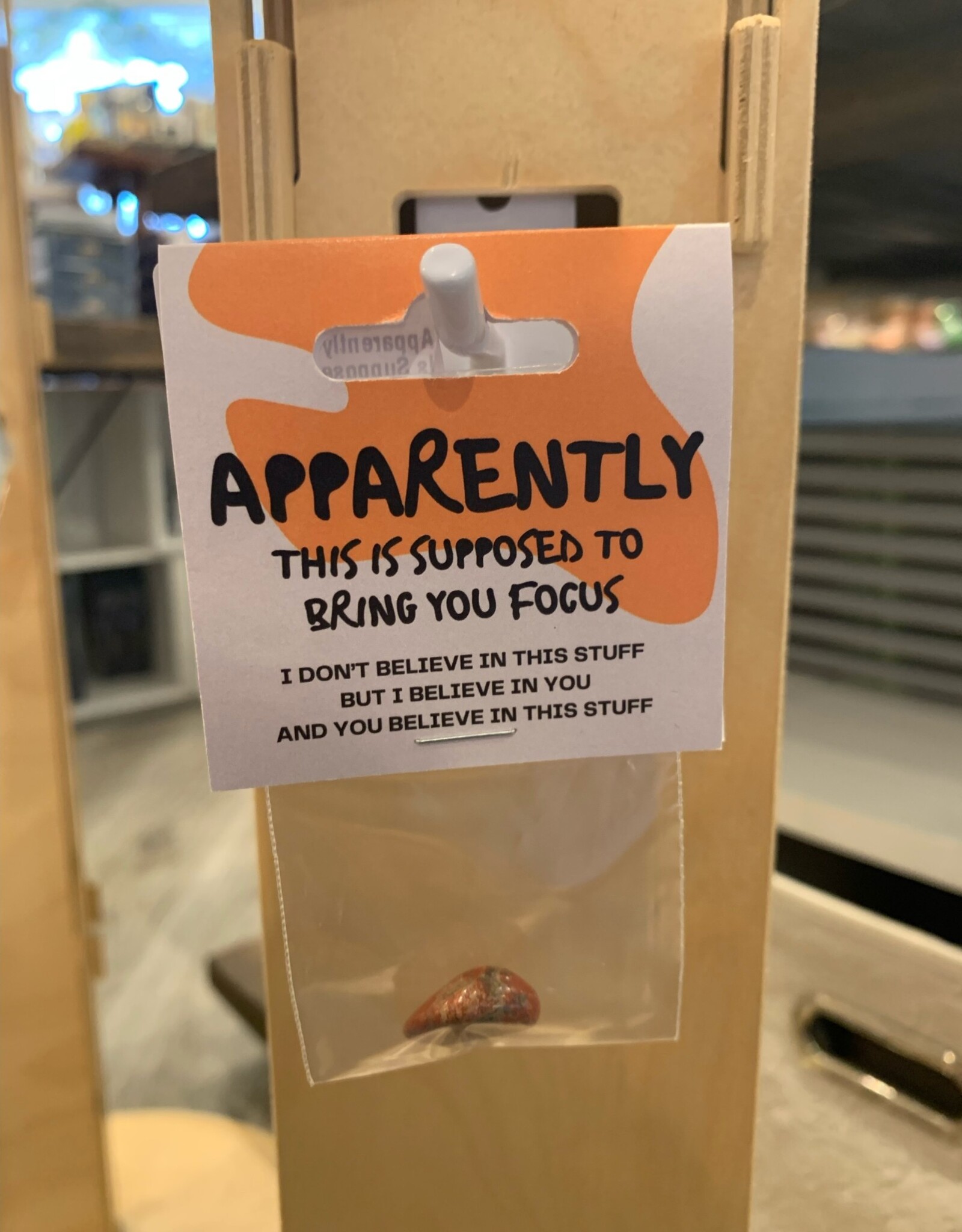 Apparently This Is Supposed To Bring You Focus