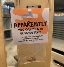 Apparently This Is Supposed To Bring You Focus