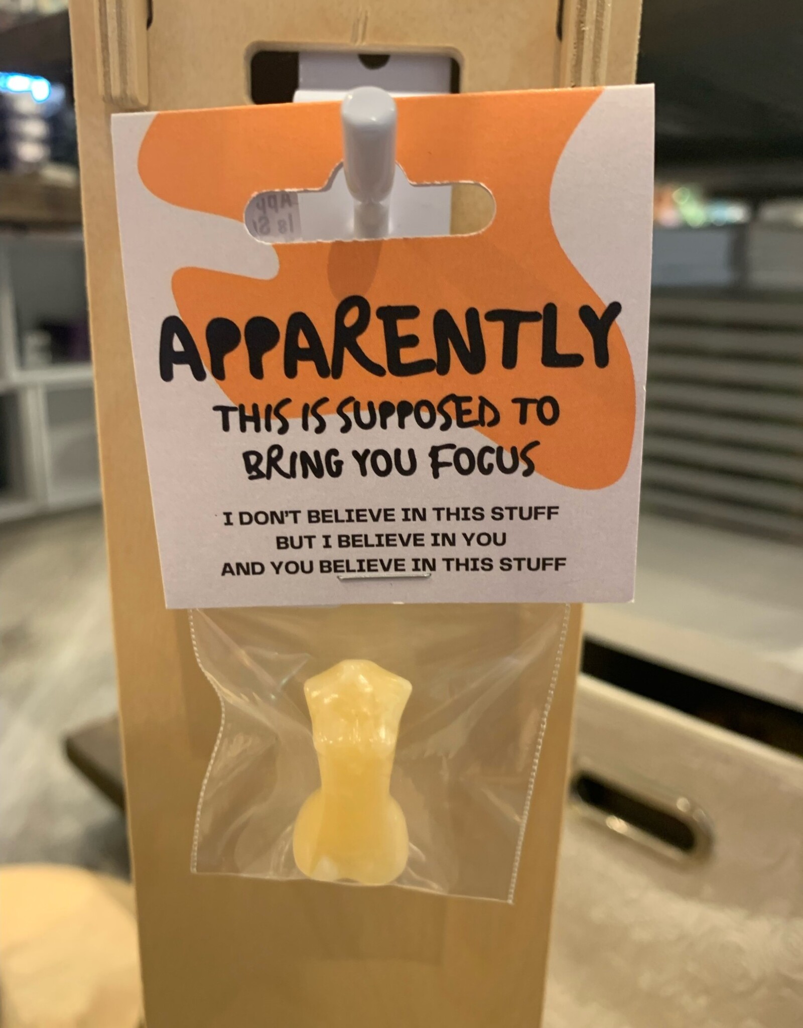 Apparently This Is Supposed To Bring You Focus