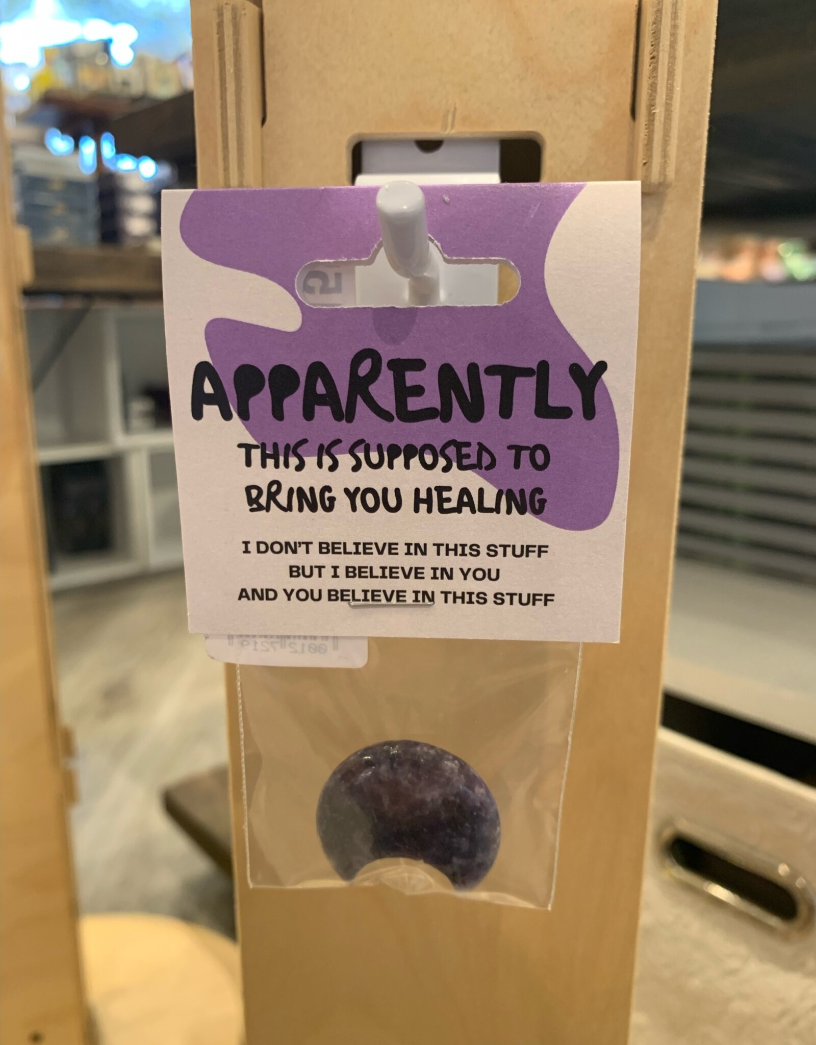 Apparently This is Supposed to Bring You Healing