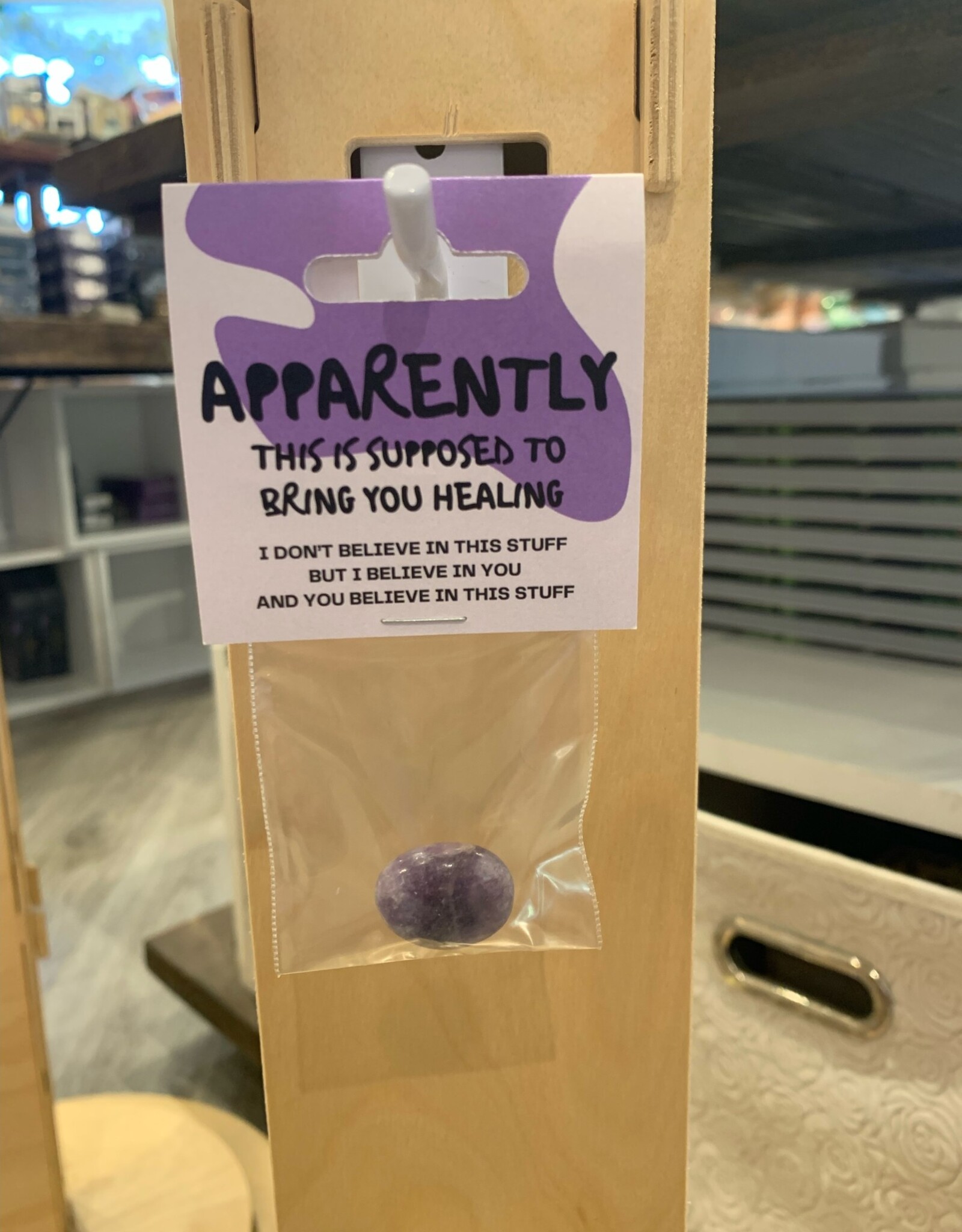 Apparently This is Supposed to Bring You Healing