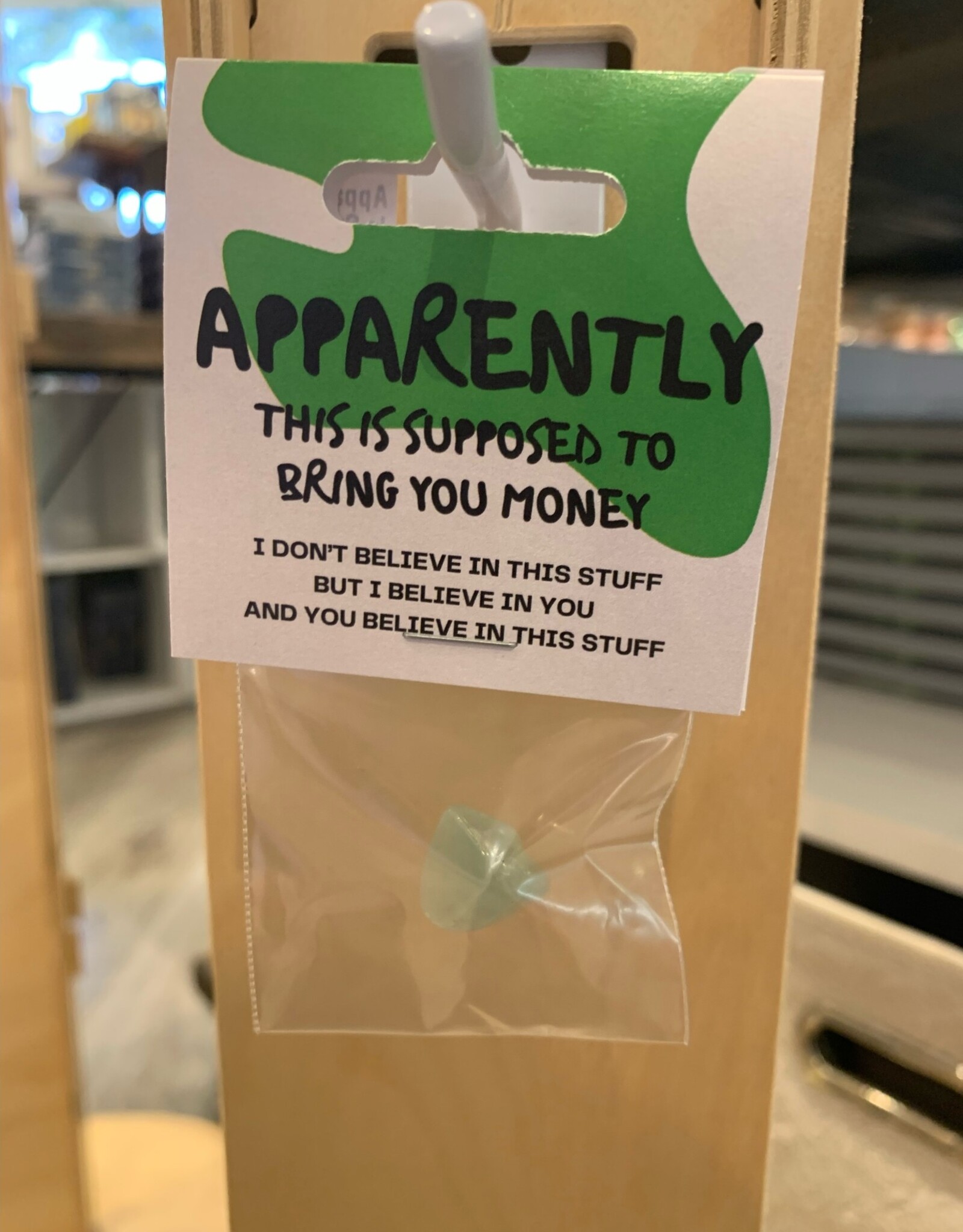 Apparently This Brings Money