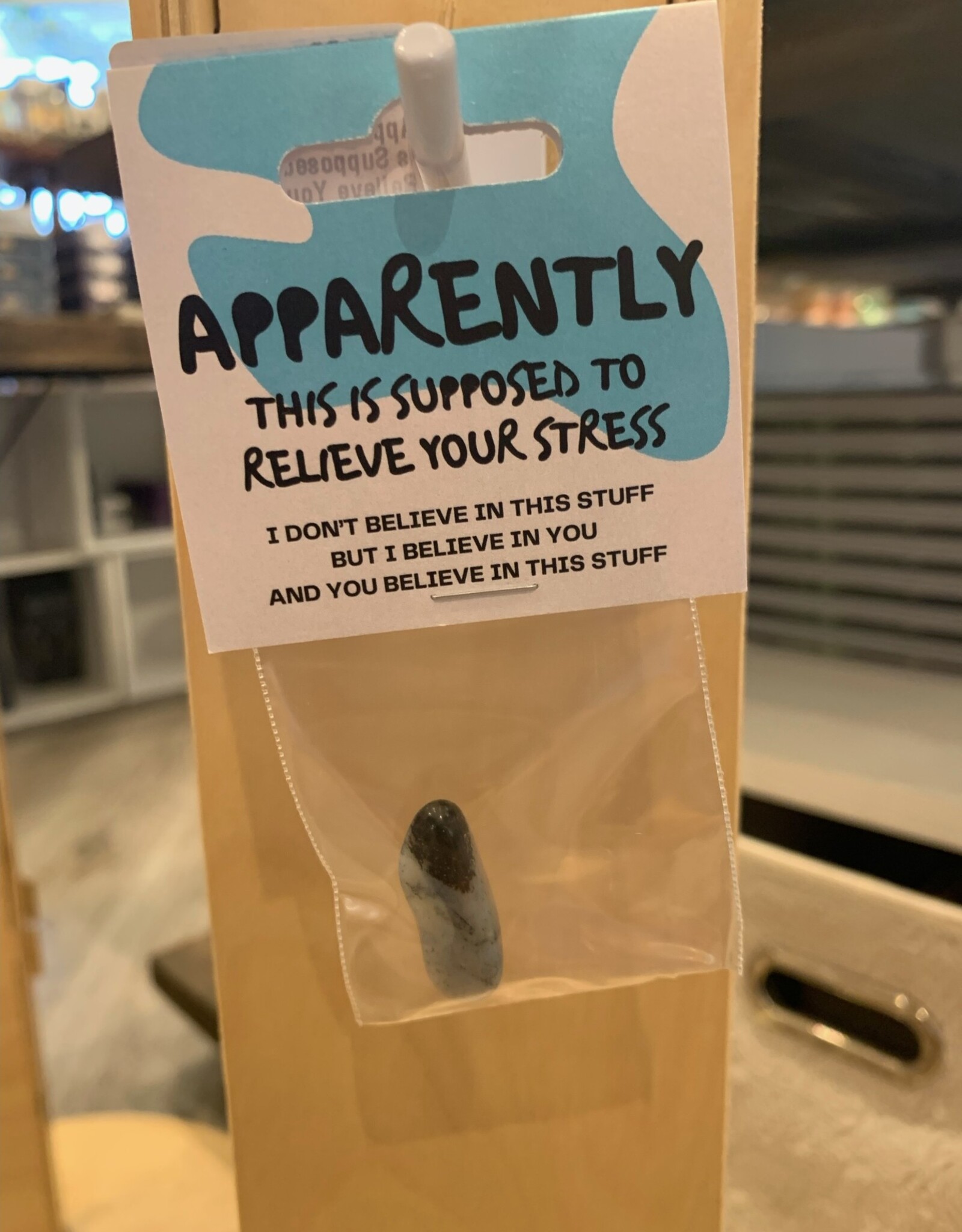 Apparently This Is Supposed To Relieve Your Stress