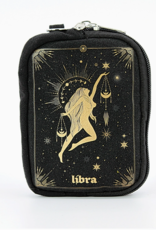 Zodiac Sign Wristlet in Canvas |
