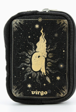 Zodiac Sign Wristlet in Canvas |