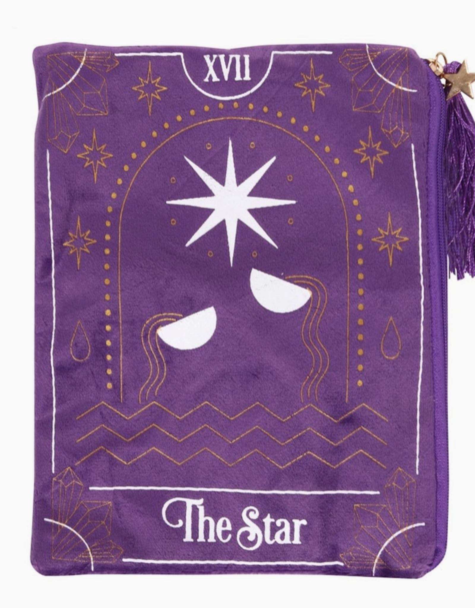 The Star Tarot Card Zippered Bag