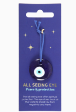 Pacific Trading All Seeing Evil Eye Glass Protection Charms