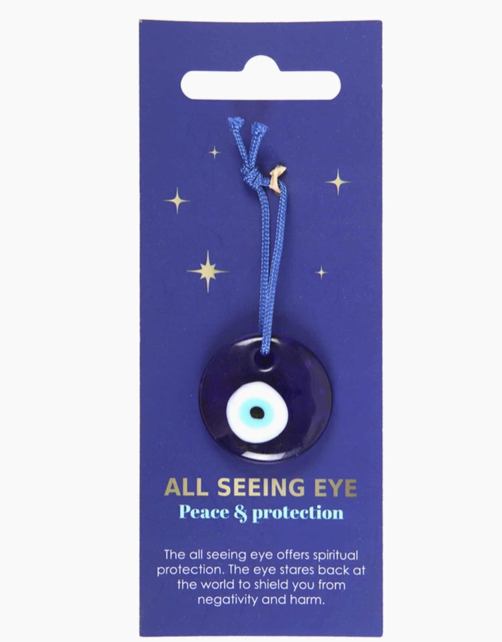 Pacific Trading All Seeing Evil Eye Glass Protection Charms