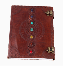 *Seven Chakra Leather Journal