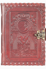 The Moon Tarot Leather Journal