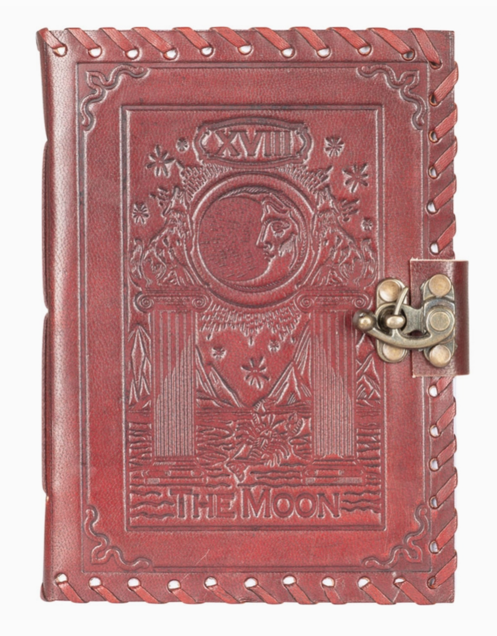 The Moon Tarot Leather Journal