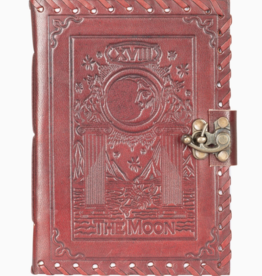 The Moon Tarot Leather Journal