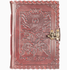 The Sun Tarot Leather Journal
