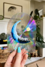 Forest On the Moon Suncatcher Decal