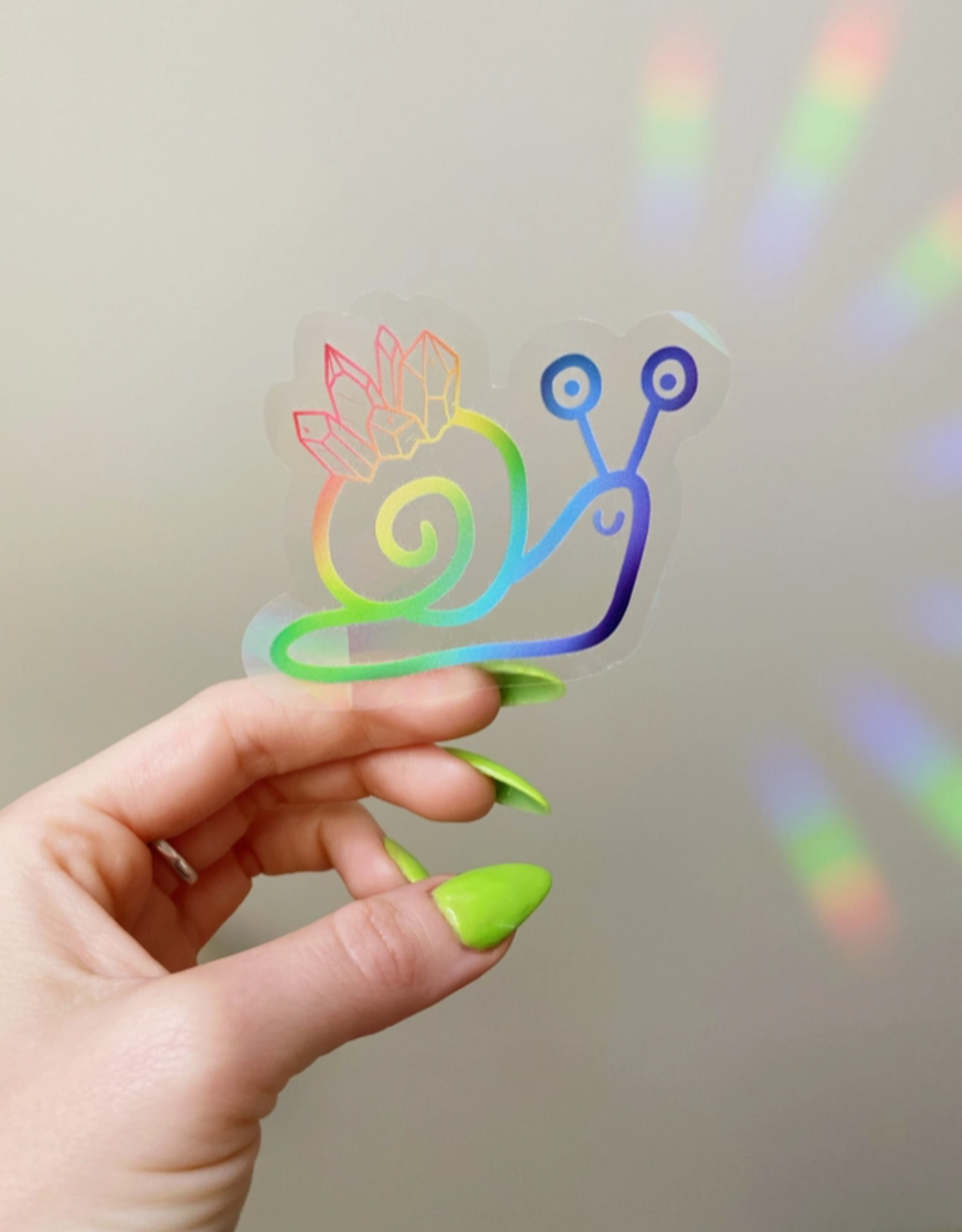Snail Suncatcher Window Decal
