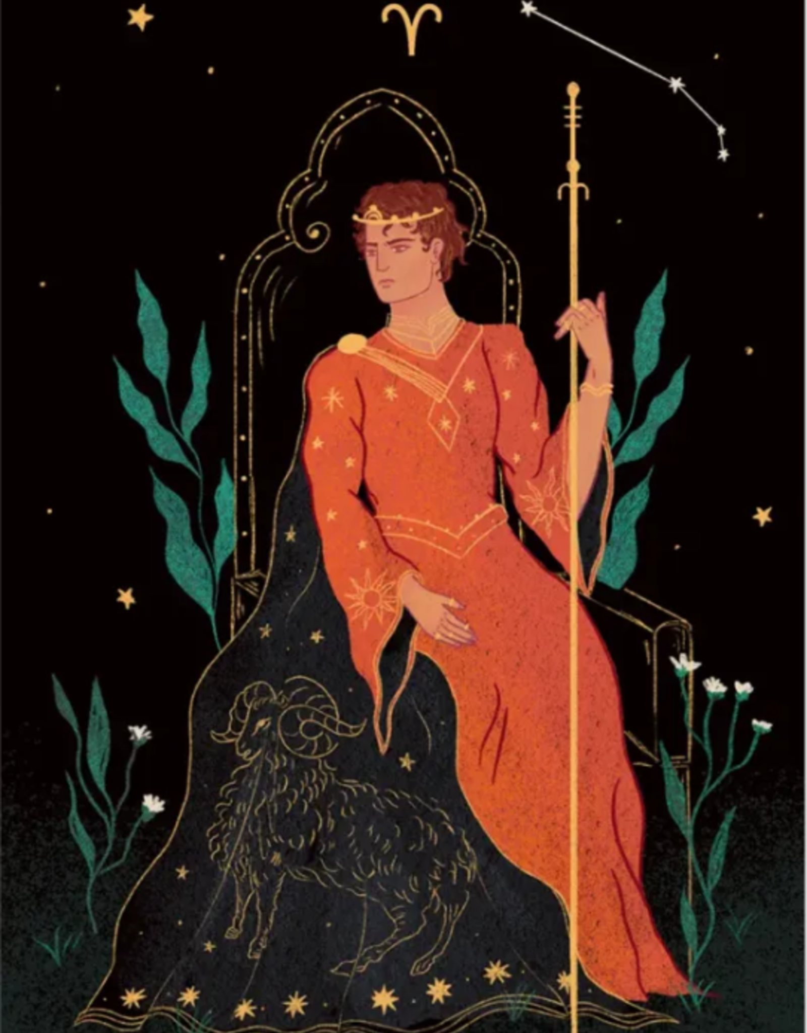 Zodiac Tarot In A Tin