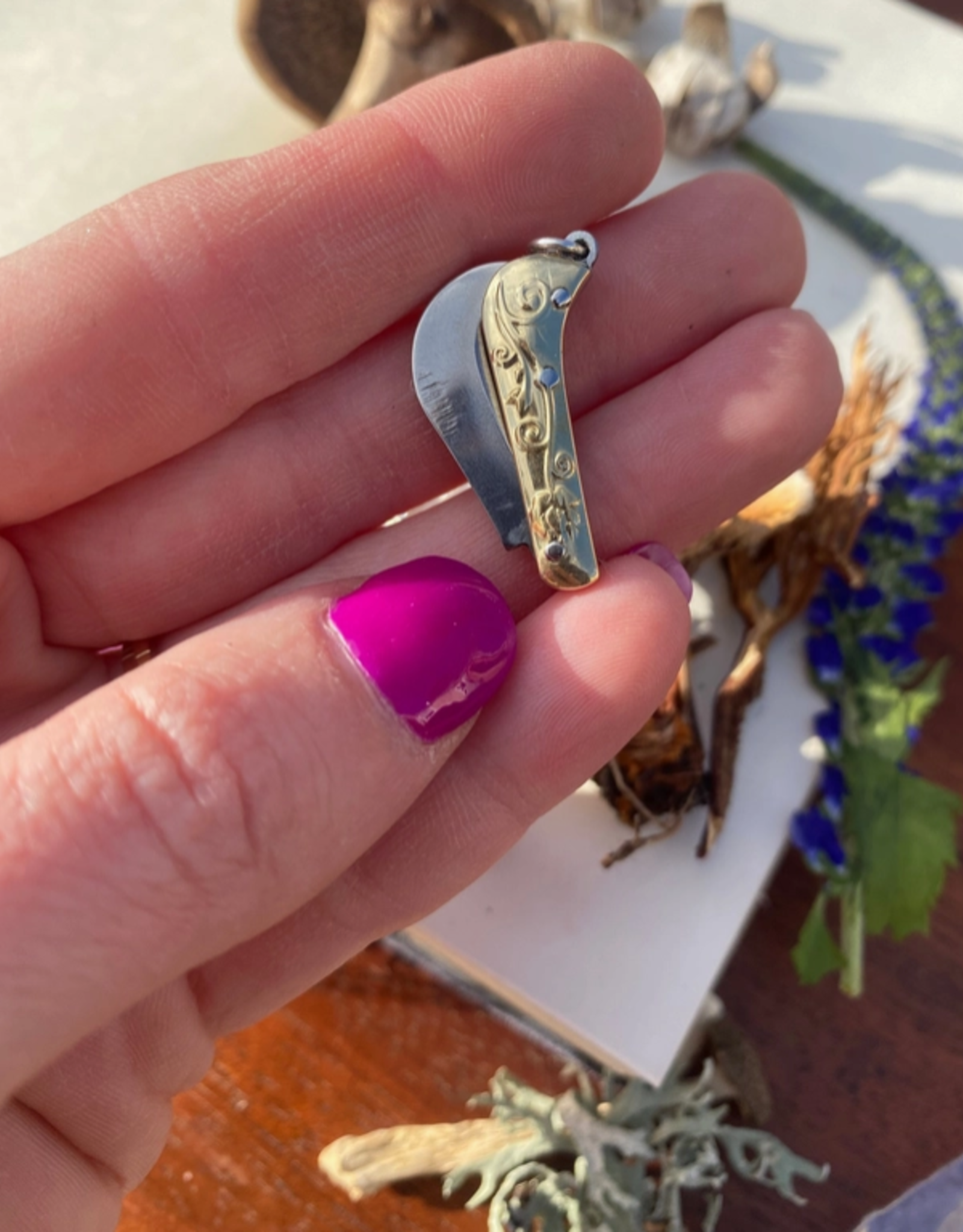 Foraging Knife Necklace | Filigree