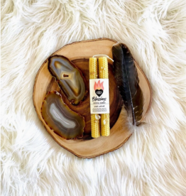 Blessings Honeycomb Beeswax Crystal Ritual Candle