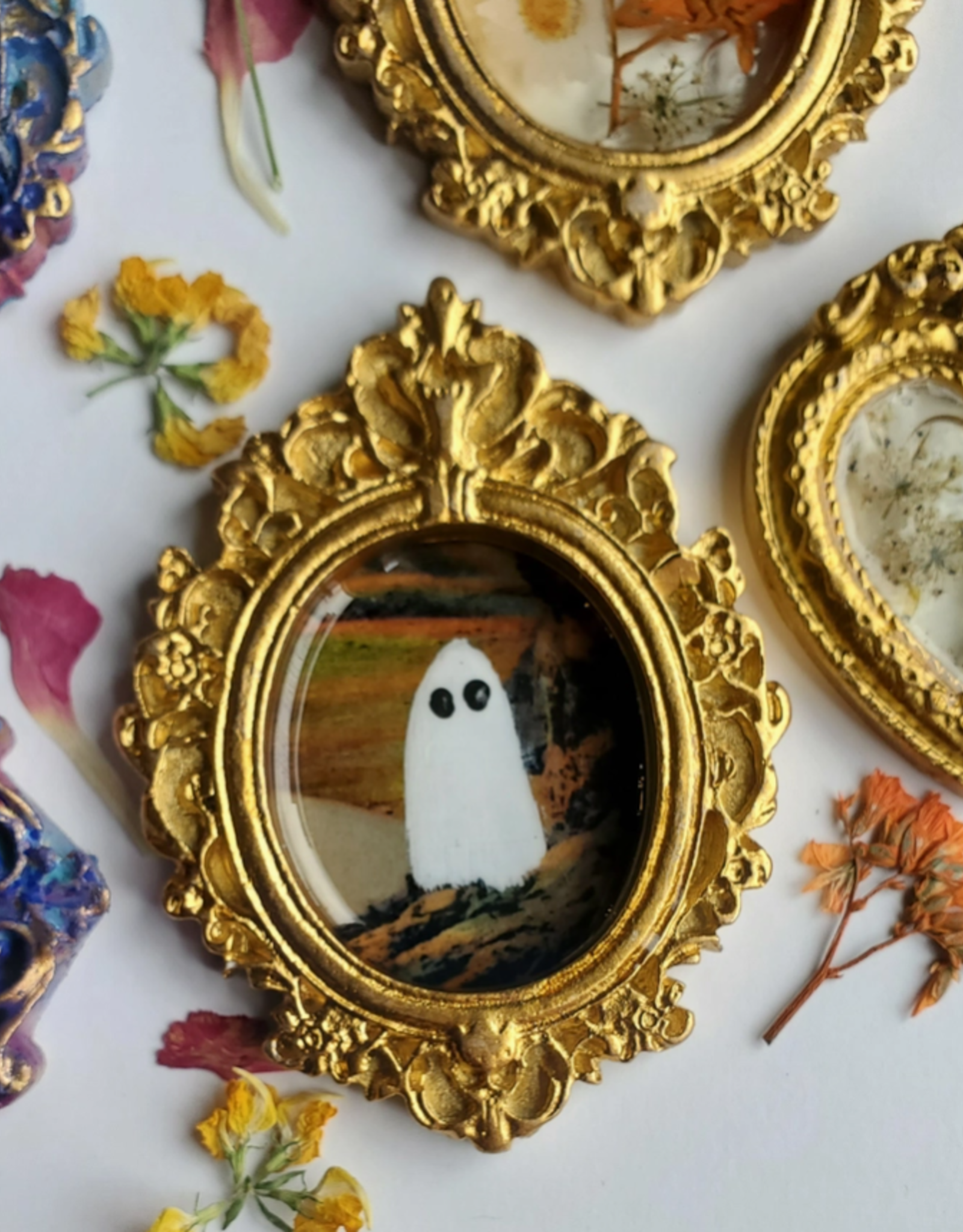 Ghosts On Vacation Mini Art