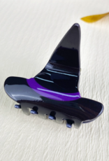 2.1" Black Witch Hat Hair Clip Halloween