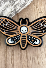 Butterfly Skull Hair Clip Halloween