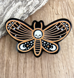 Butterfly Skull Hair Clip Halloween