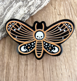 Mildstyles Butterfly Skull Hair Clip Halloween