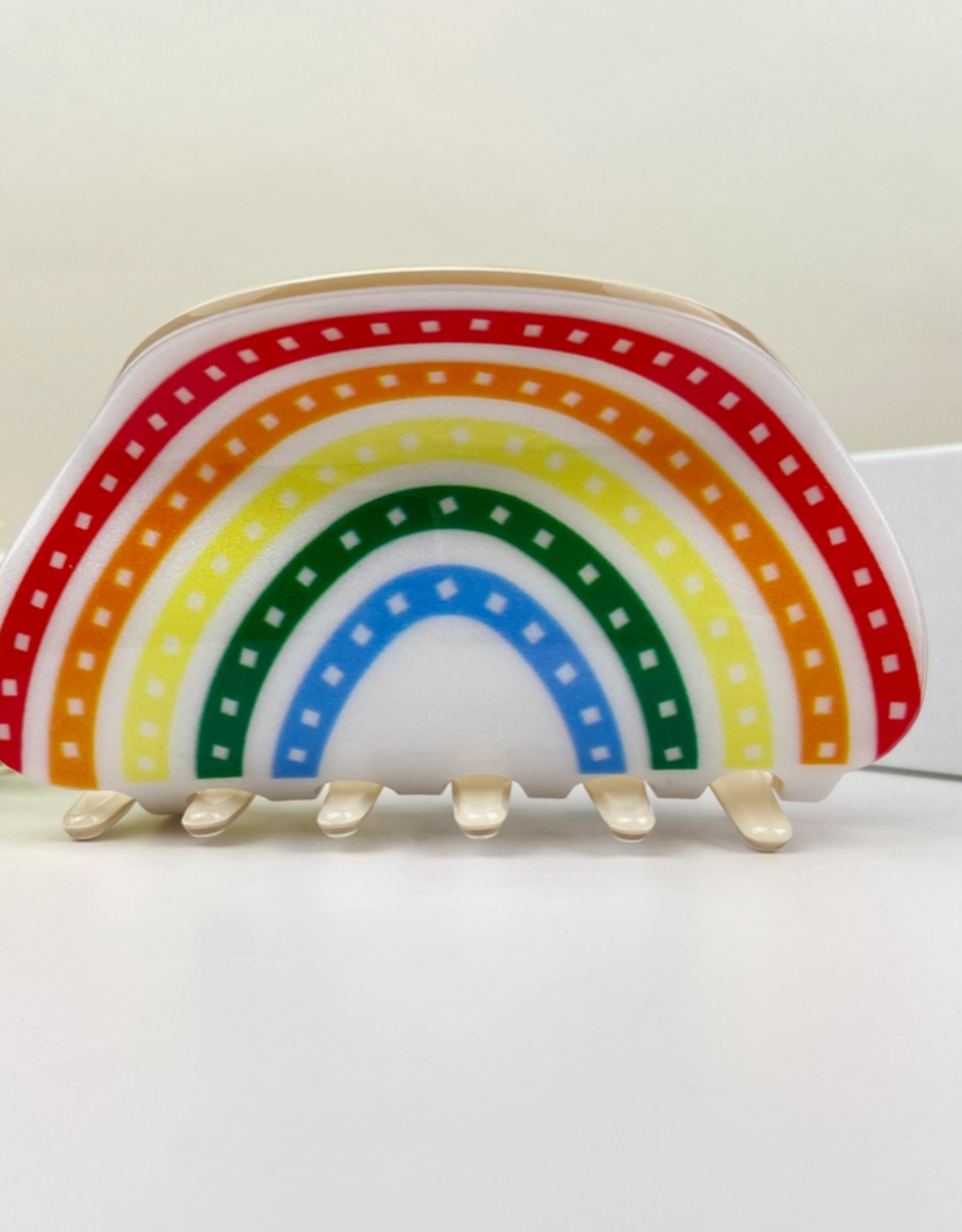 *Cute Cartoon Rainbow Hair Clip | C