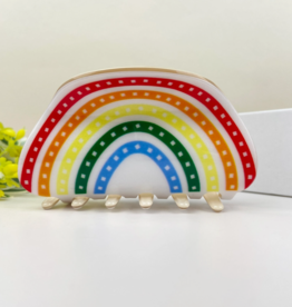 *Cute Cartoon Rainbow Hair Clip | C