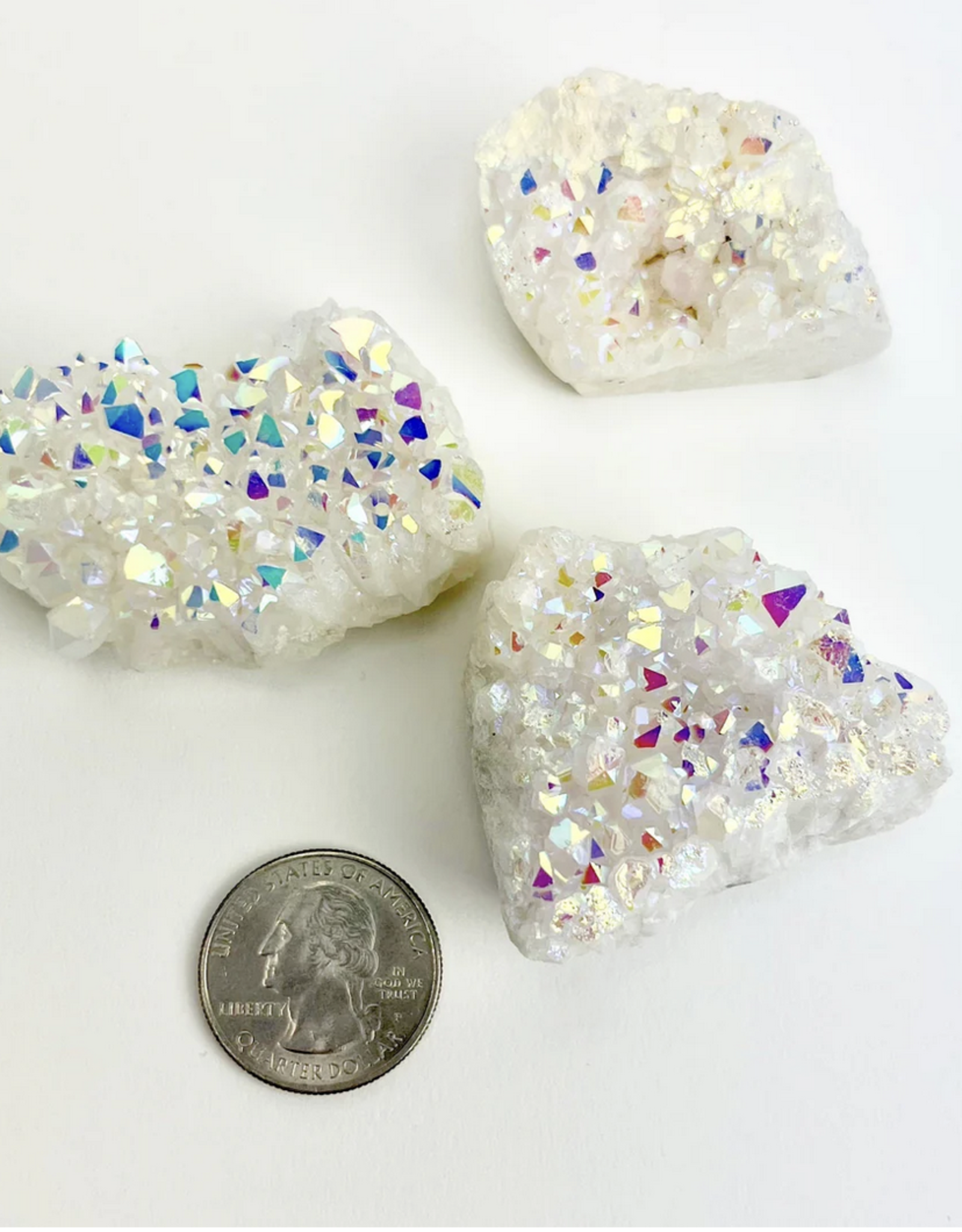 Angel Aura Quartz | Clusters | 30-50mm