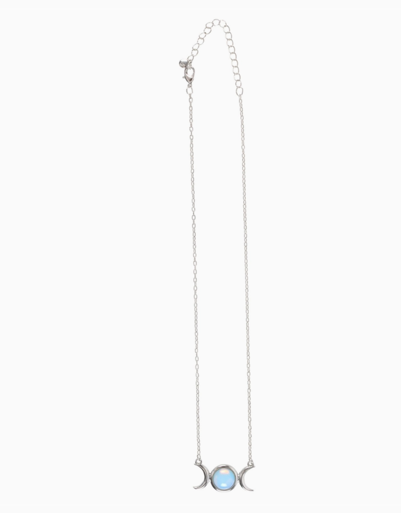 *Opalite Triple Moon Necklace on Greeting Card