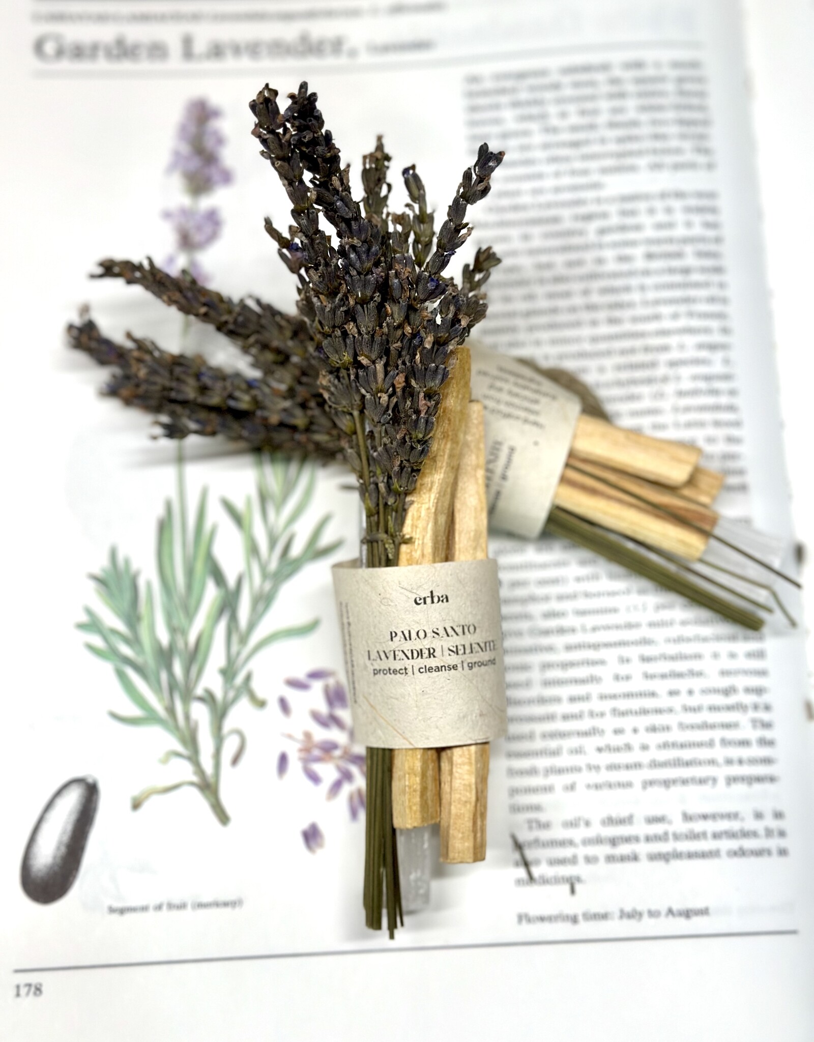 Palo Santo Lavender Selenite