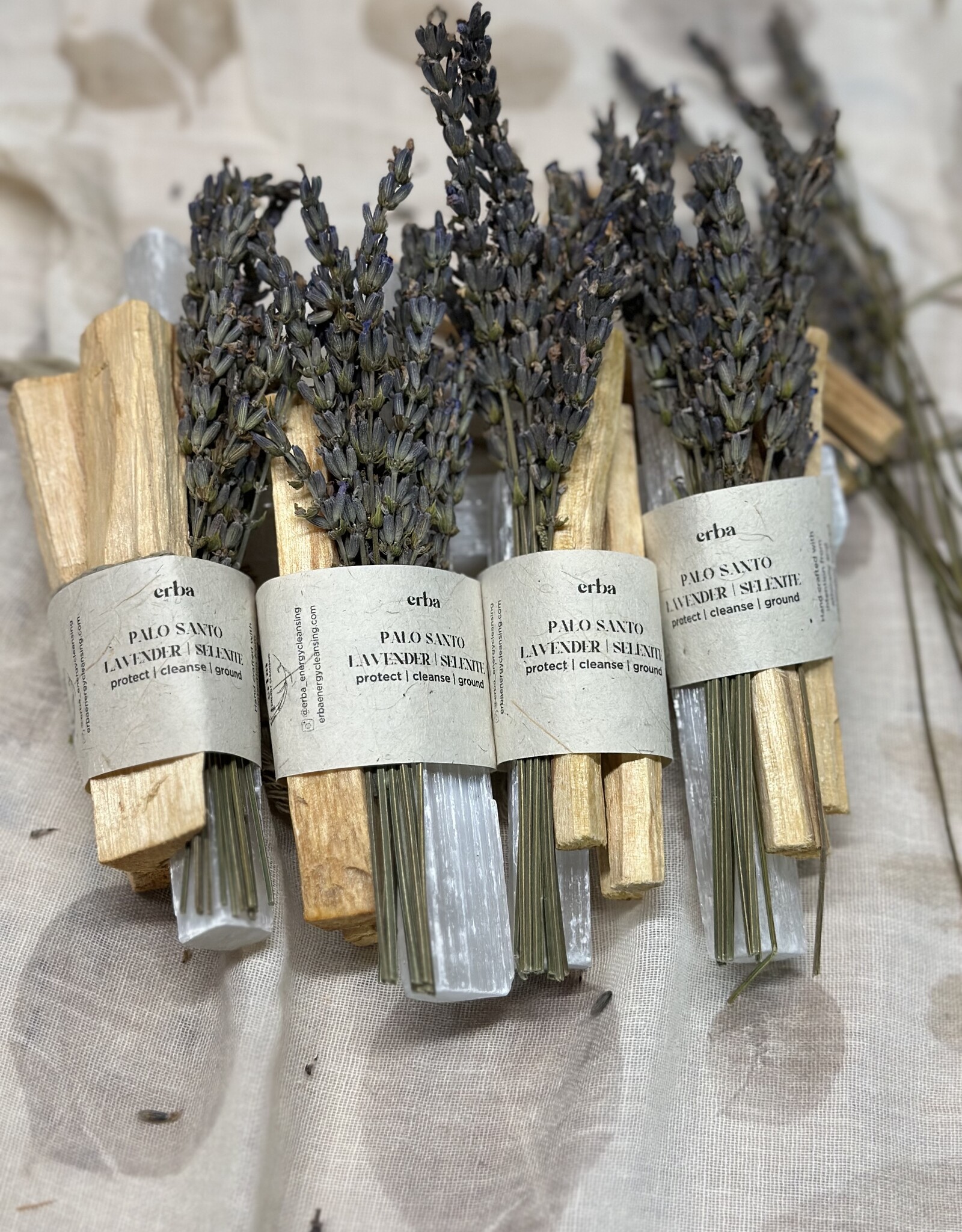 Palo Santo Lavender Selenite