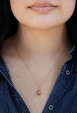 18 Inch Hanging Bat Necklace | Bronze/Gold Filled