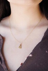 18 Inch Ouija Planchette Charm Necklace | Gold Filled/Bronze