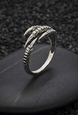 Adjustable Bird Claw Ring | Sterling Silver