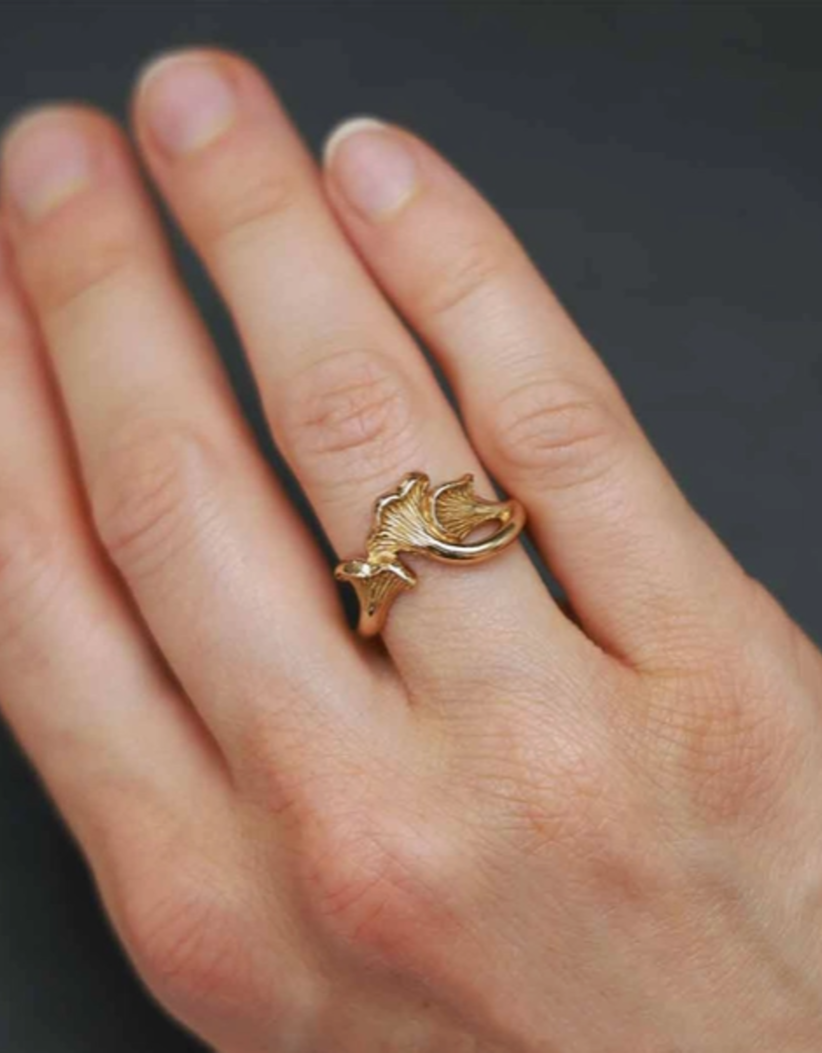 Chanterelle Mushroom Ring |