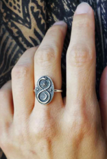 Infinity Snake Ring | Bronze |